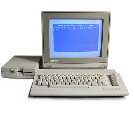 Old computer from the 1980s